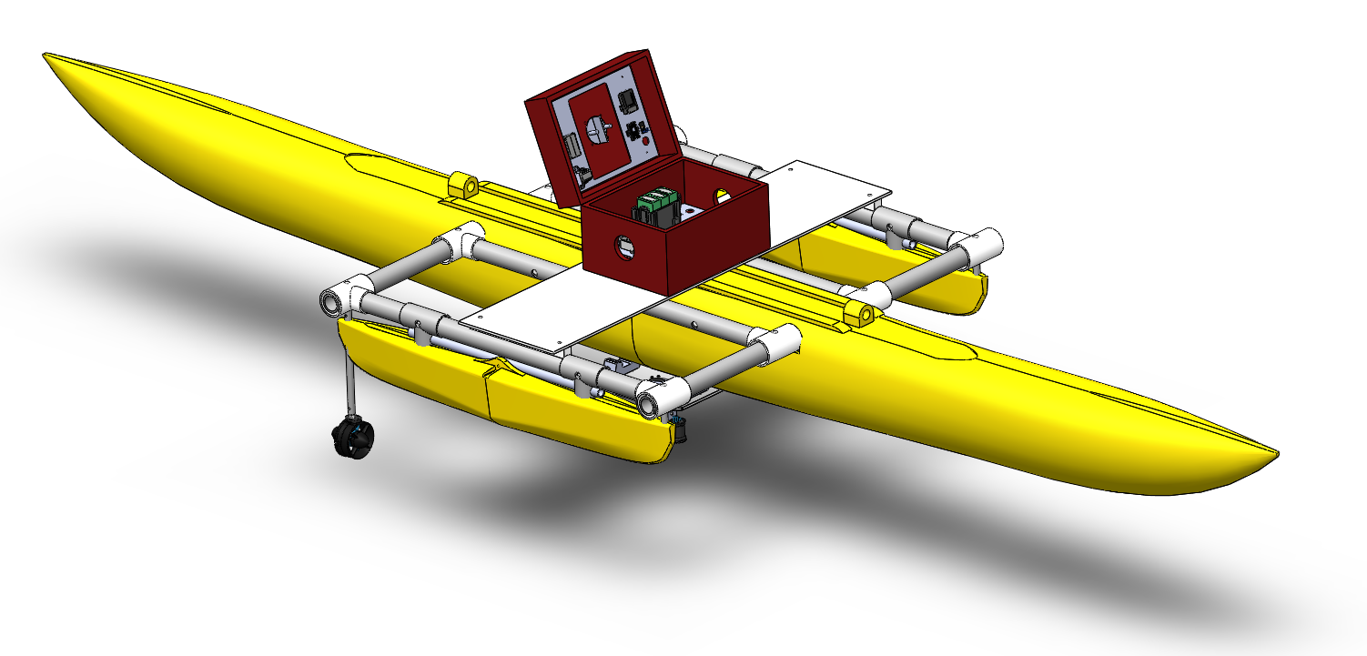 Varuna autonomous surface vessel platform.