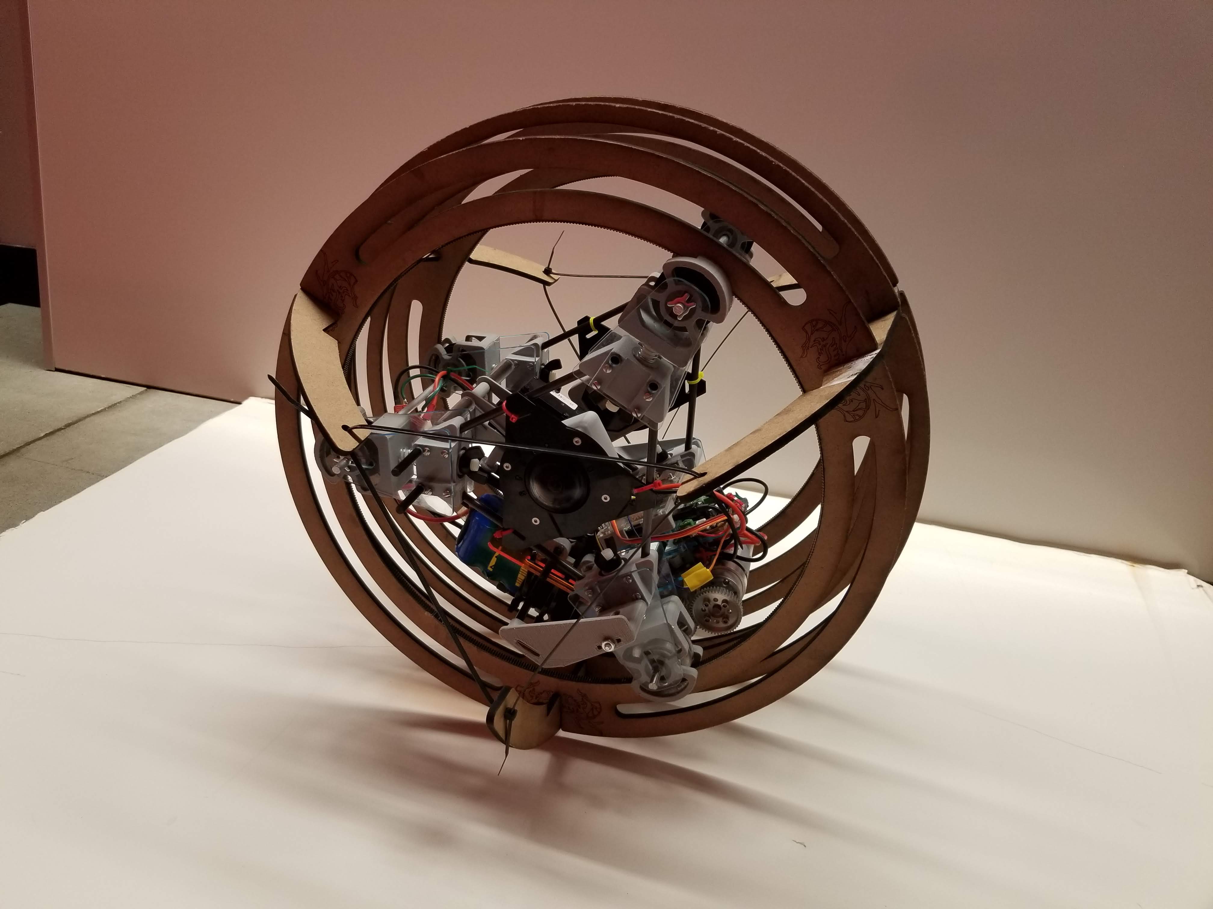 Spherico low-cost spherical robot platform.